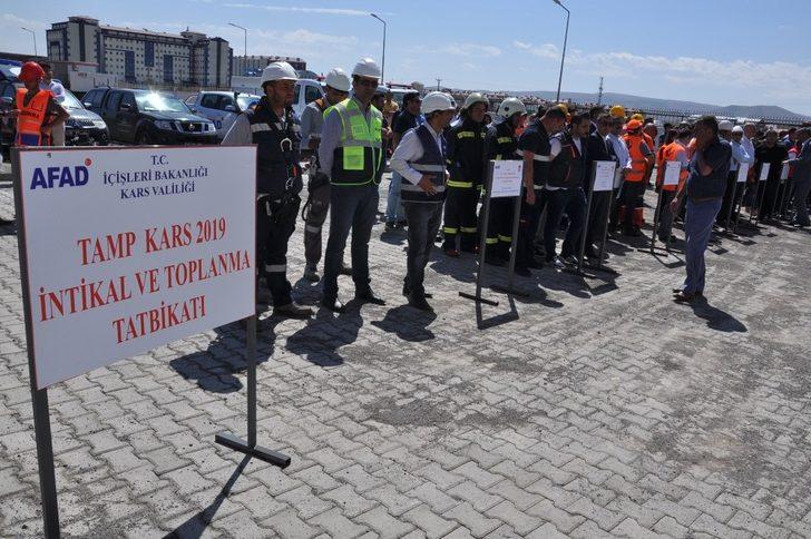 Kars’ta, TAMP İntikal ve Toplanma Tatbikatı gerçekleştirildi G1