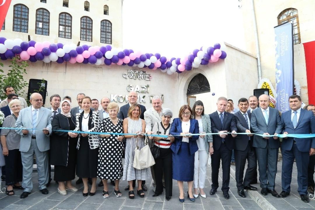 Gazi Konuk Evi t&ouml;renle a&ccedil;ıldı