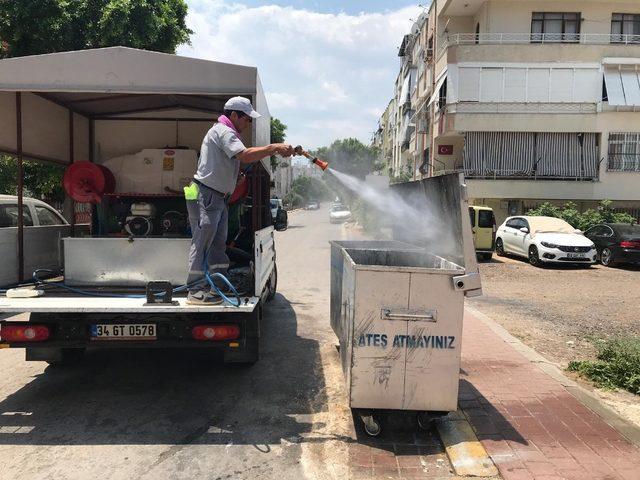 Kepez’de bayram temizliği