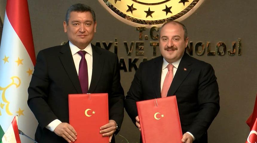 Bakan Varank: Tacikistan ile dış ticaret hacmimizi 1 milyar dolara çıkarma hedefimiz var