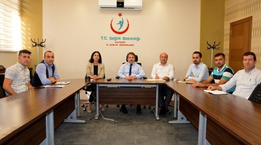 İl Ambulans Servisi Başhekimliği Faaliyetleri Değerlendirildi