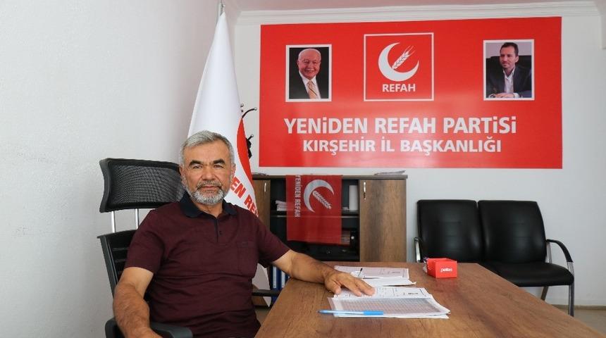 Yeniden Refah Partisi, Cacabey Meydanında &rsquo;Tanıtım ve &Uuml;ye &ccedil;alışması&rsquo; standı a&ccedil;tı