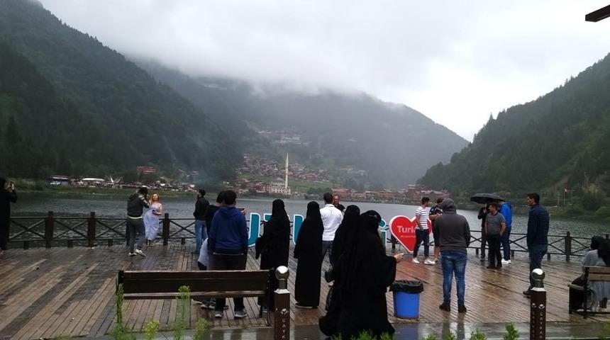 Uzungöl’de Kurban Bayramı hareketliliği