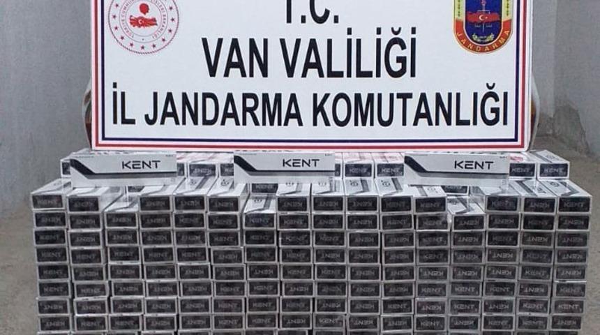 Erciş&rsquo;te 4 bin paket ka&ccedil;ak sigara ele ge&ccedil;irildi