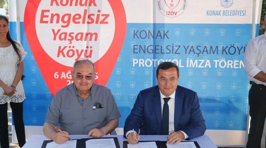 Konak&rsquo;ta engelleri ortadan kaldıracak protokol