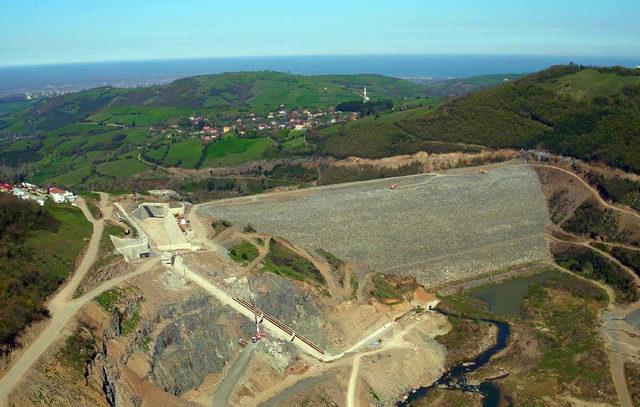 19 Mayıs Barajı'nda su tutma işlemine başlandı