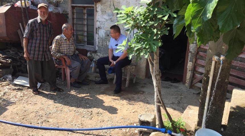MESKİ, Nihat Dede’nin 50 yıllık içme suyu sorununu çözdü