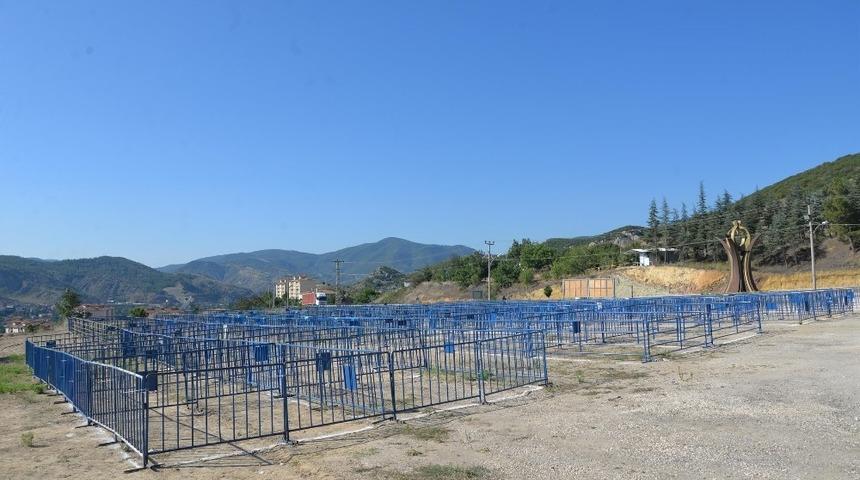 Bilecik Belediyesi kurban satış yerlerini hazırladı