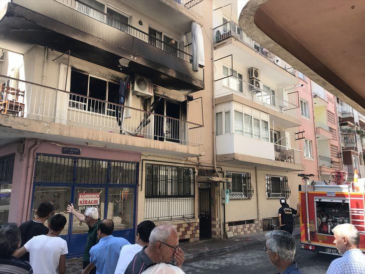 Evde mahsur kalan genci mahalle sakinleri kurtardı! G2