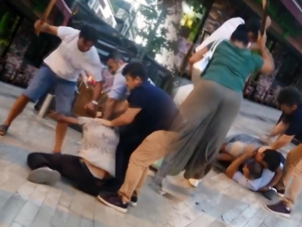 Antalya'da, coplu sopalı &ouml;ld&uuml;resiye dayak