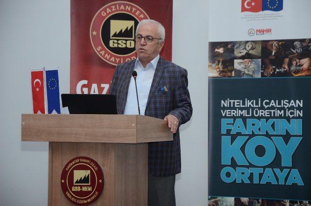 Mahir Eller Gaziantep’li işverenlere mesleki yeterliliği anlattı