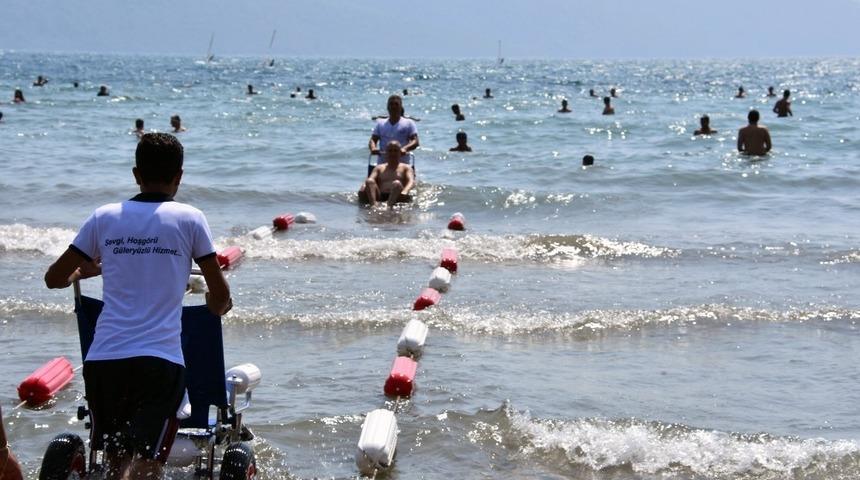 Muğla&rsquo;da engelsiz plajlar artıyor