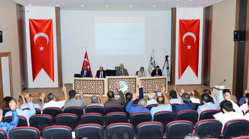 Yeşilyurt Belediye Meclisi Ağustos toplantısını yaptı