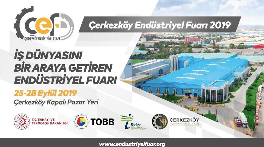 &ldquo;&Ccedil;erkezk&ouml;y End&uuml;striyel Fuarı&rdquo; b&ouml;lgenin yıldızlarını ağırlayacak