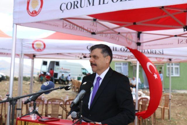 Çorum Damızlık Koç Teke Üretim istasyonu açıldı