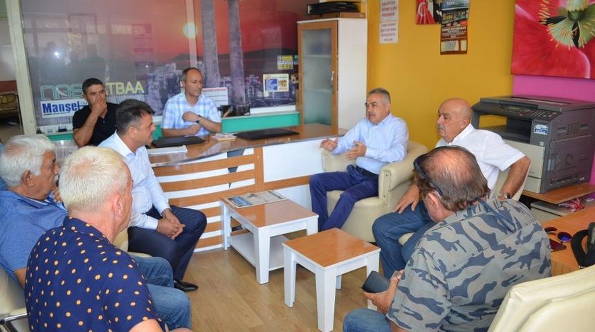 AK Partili Savaş, Didim&rsquo;de STK&rsquo;ları ziyaret etti