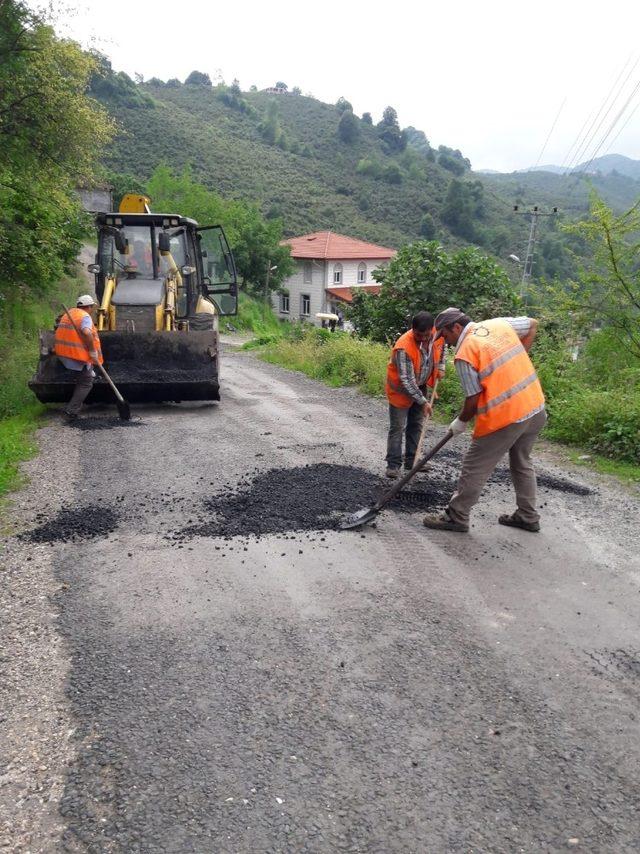 Ordu’da yollar elden geçiyor