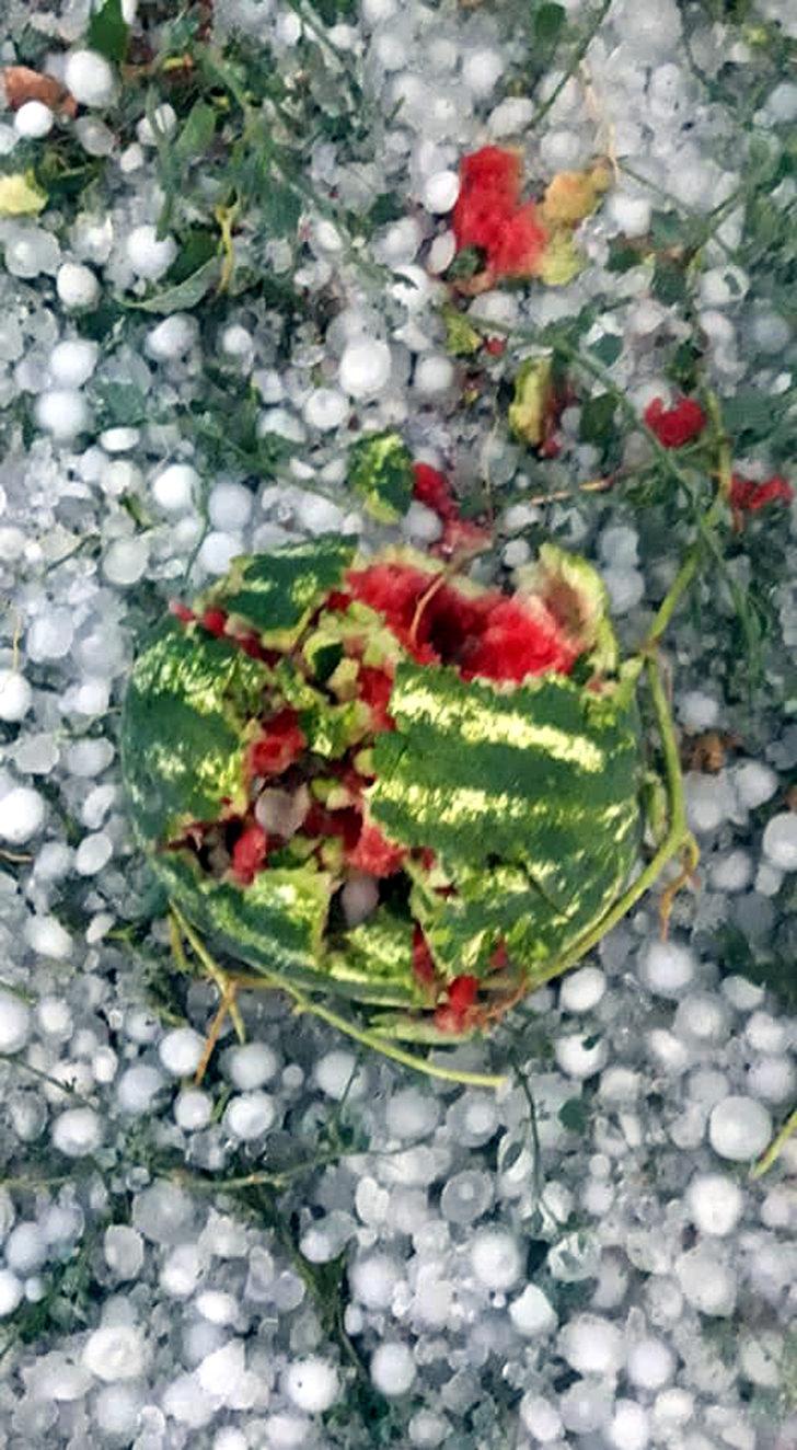 Korkuteli'de sağanak ve dolu, tarım alanlarını vurdu G2