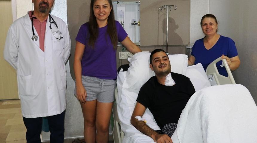 İzmirli hasta Van’da sağlığına kavuştu