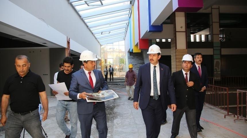 Yetenek ve Beceri Merkezi inşaatında sona gelindi