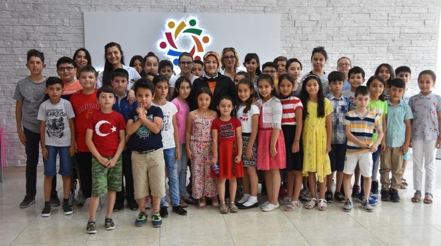 Kocasinanlı &ccedil;ocuklar yaz kurslarıyla eğlenirken &ouml;ğreniyorlar