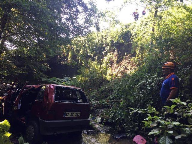 Zonguldak’ta trafik kazası: 1 yaralı