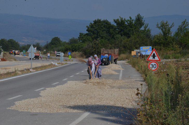 Trafiğe kapalı çekirdek yolunu görenler şaşkına dönüyor  G5