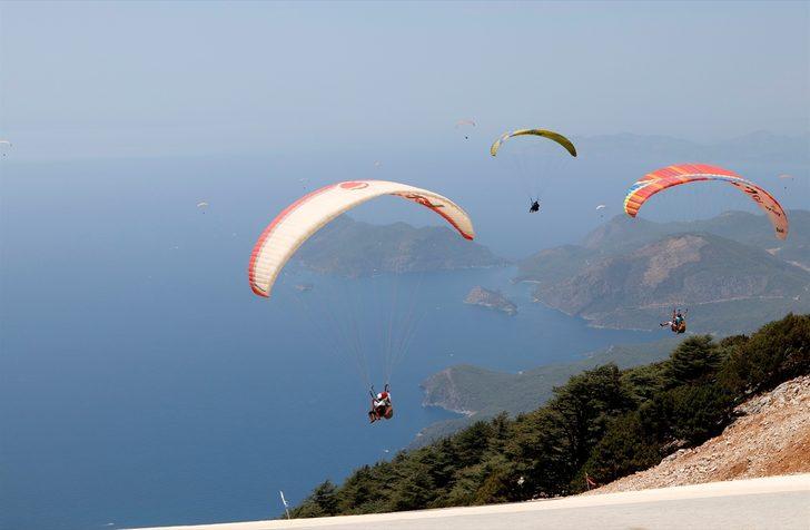 Bayramda uçmak isteyenler soluğu Babadağ'da alıyor G4