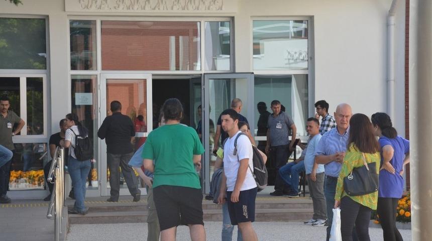 G&uuml;zel Sanatlar Fak&uuml;ltesi&rsquo;nde &ouml;zel yetenek sınavı heyecanı