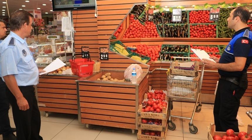 Zabıtalar bayram &ouml;ncesi denetimlerini arttırdı