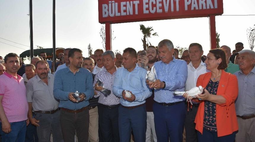 İmamoğlu&rsquo;nda B&uuml;lent Ecevit Parkı a&ccedil;ıldı