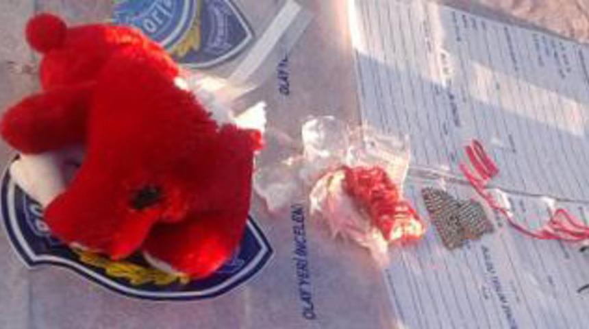 Konya'da şoke eden olay! Oyuncak ayı içinde patlayıcı ele geçirildi