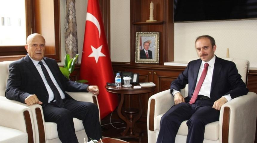 Başkan Pekmezci&rsquo;den Vali Epcim&rsquo;e hayırlı olsun ziyareti