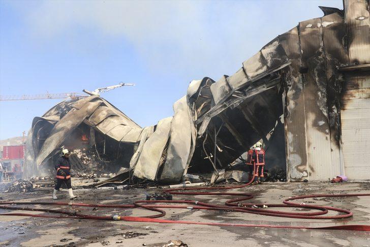 Başkentte depo yangını G4