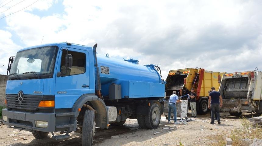Havza&rsquo;da bayram temizliği