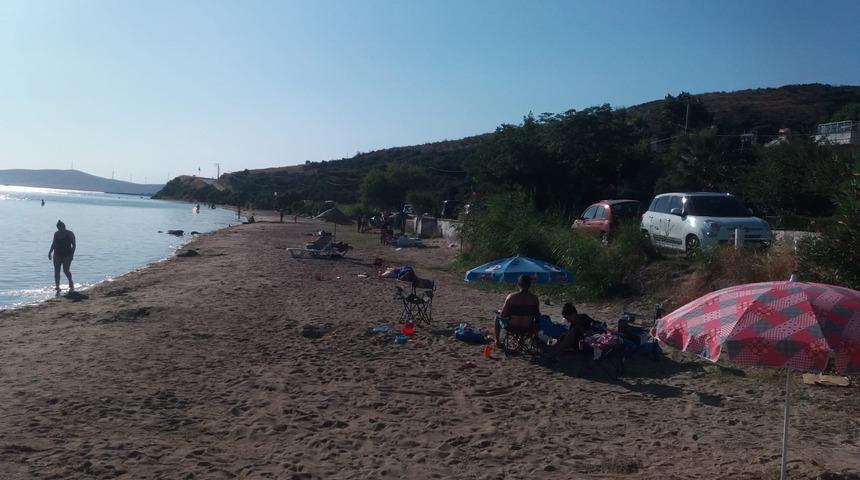 Erdek'teki çadırlar kaldırıldı