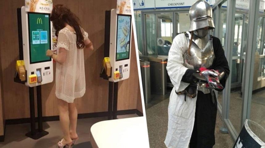 Gördüğünüzde dönüp bir daha bakacağınız ilginç durumlar!