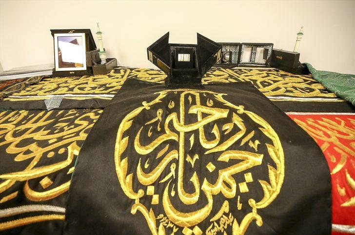 Osmanlı'nın Kabe örtüsü dünyaya tanıtılıyor G3