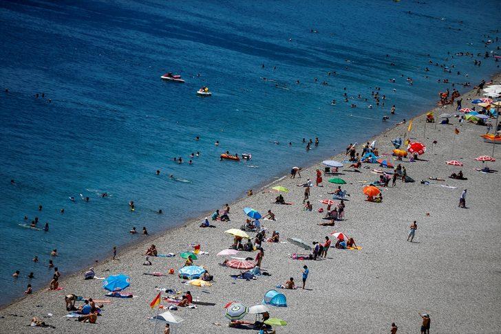 Antalya sahilleri dolup taştı G1