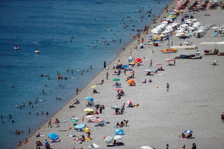 Antalya sahilleri dolup taştı G3