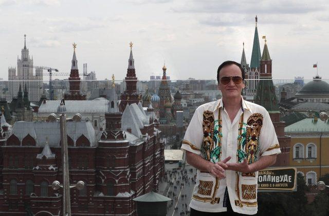 Y&ouml;netmen Tarantino, &rsquo;Bir Zamanlar Hollywood&rsquo;un g&ouml;sterimi i&ccedil;in Moskova&rsquo;da 2