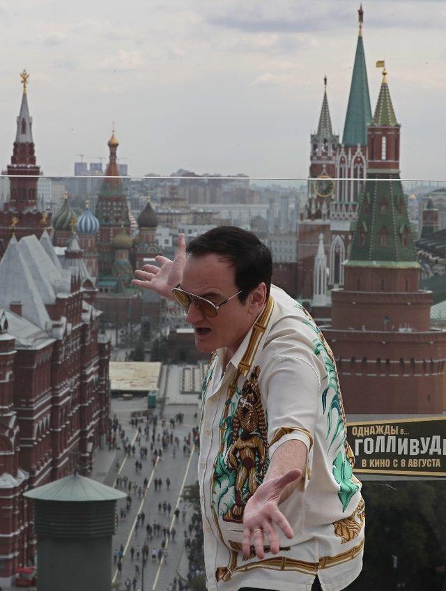 Y&ouml;netmen Tarantino, &rsquo;Bir Zamanlar Hollywood&rsquo;un g&ouml;sterimi i&ccedil;in Moskova&rsquo;da 3