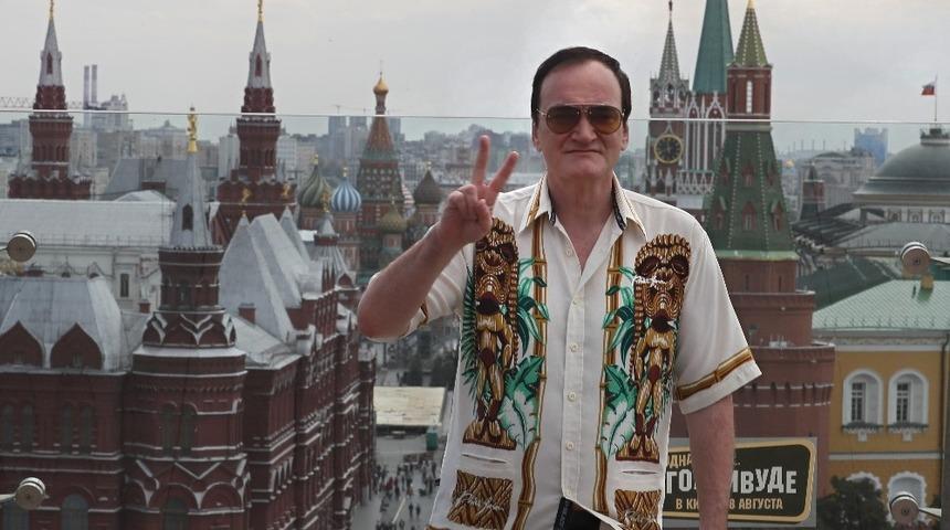 Y&ouml;netmen Tarantino, &rsquo;Bir Zamanlar Hollywood&rsquo;un g&ouml;sterimi i&ccedil;in Moskova&rsquo;da