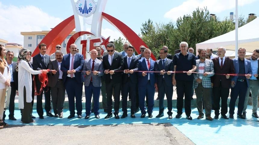 15 Temmuz Şehitler Anıtı ve Adalet Parkı hizmete açıldı