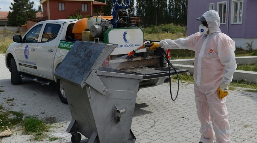 Çorum’da bayram öncesi vektörel mücadele seferberliği
