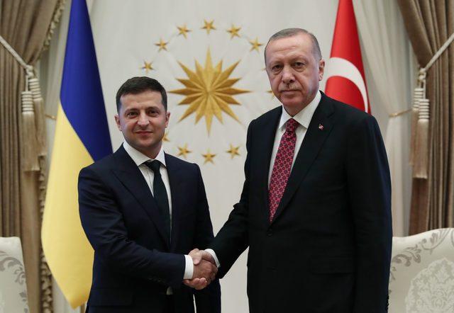 Ukrayna Cumhurbaşkanı Zelenskiy Beştepe'de