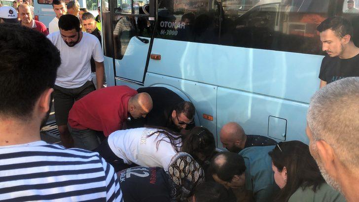 İndiği dolmuşun altında kalan yaşlı kadın hayatını kaybetti G3