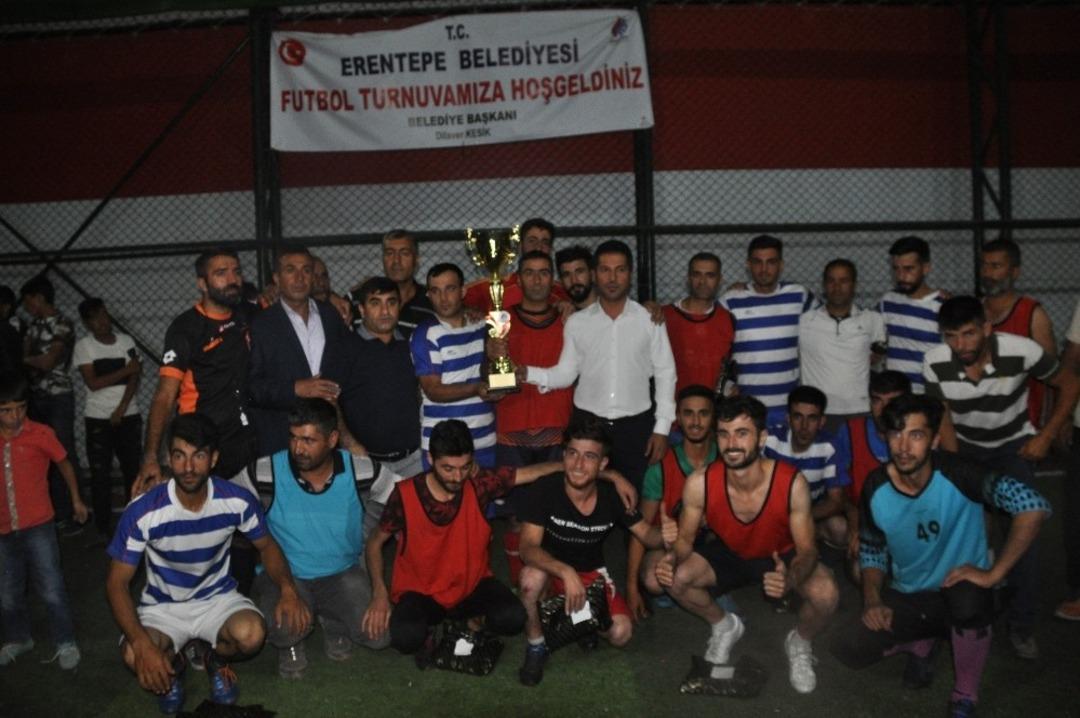 Erentepe&rsquo;de futbol turnuvası