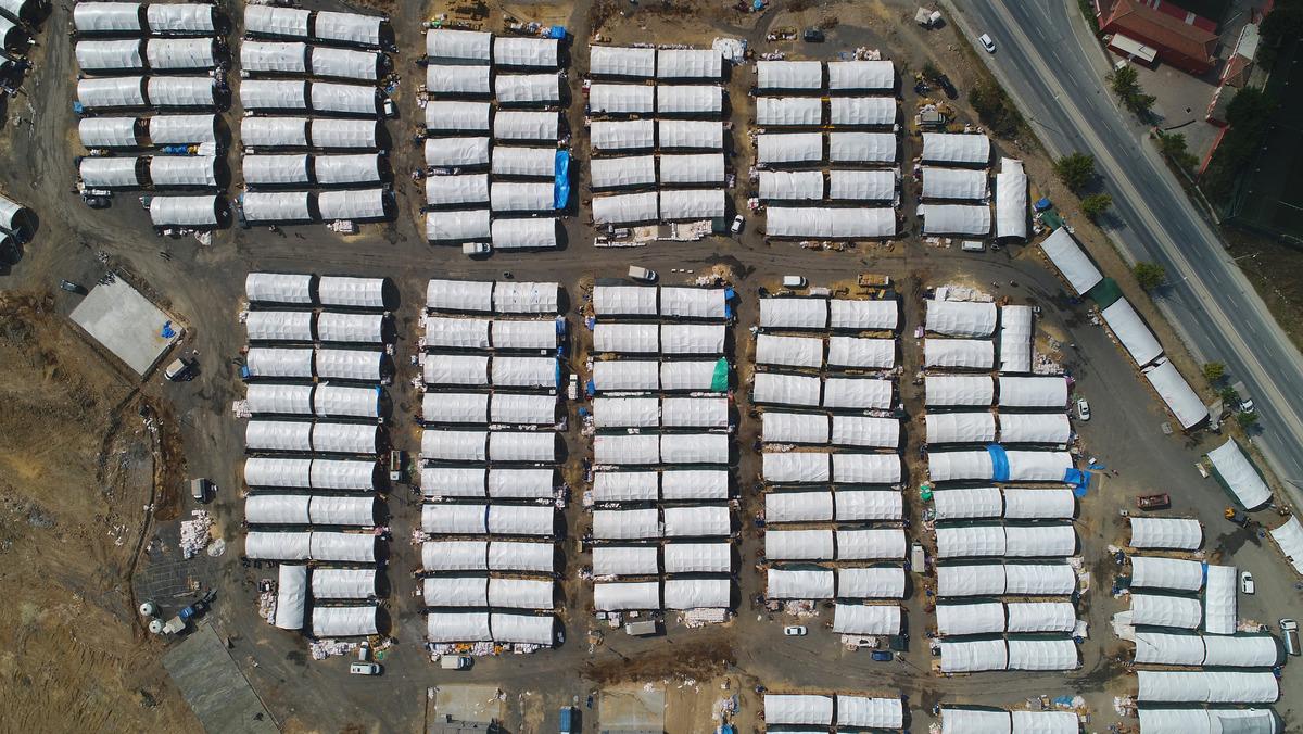 Hayvan pazarındaki besicilerin zorlu yaşamı