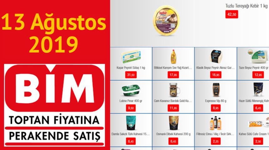 Bim Aktüel 13 Ağustos’tan itibaren indirimli ürünler: Gıda’da büyük indirimler 